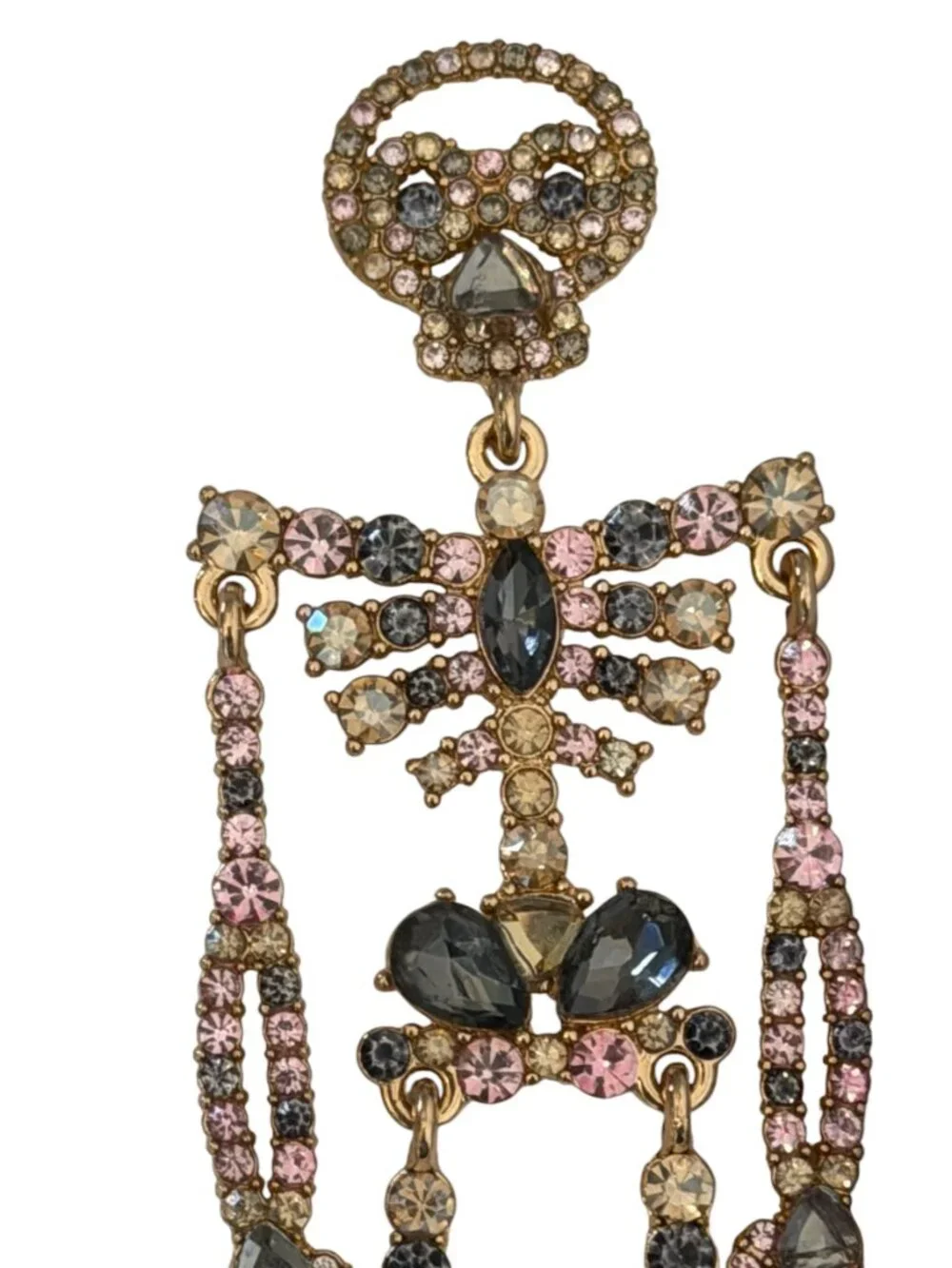 BaubleBar Lazy Bones Just Hanging Around Dangling Earrings Dangle Drop NIB